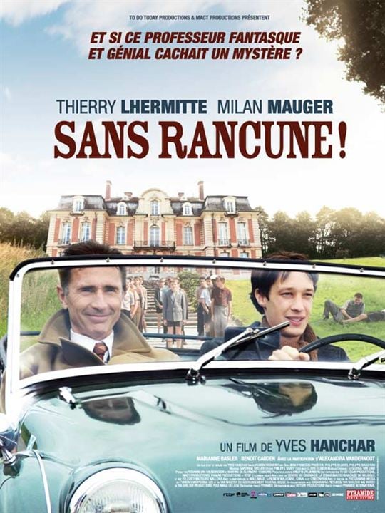 Sans rancune! : Kinoposter Yves Hanchar