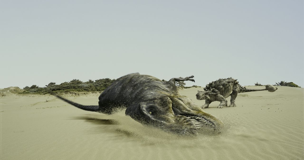 Dinosaurier Live 3D - Fossilien zum Leben erweckt : Bild