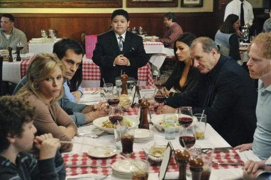Modern Family : Bild Ed O'Neill, Jesse Tyler Ferguson, Rico Rodriguez, Nolan Gould, Julie Bowen, Sofía Vergara, Ty Burrell