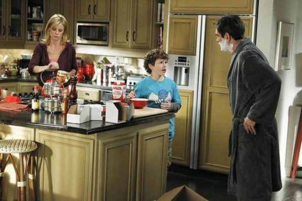 Modern Family : Bild Julie Bowen, Nolan Gould, Ty Burrell