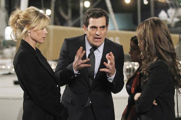 Modern Family : Bild Ariel Winter, Julie Bowen, Ty Burrell, Sarah Hyland