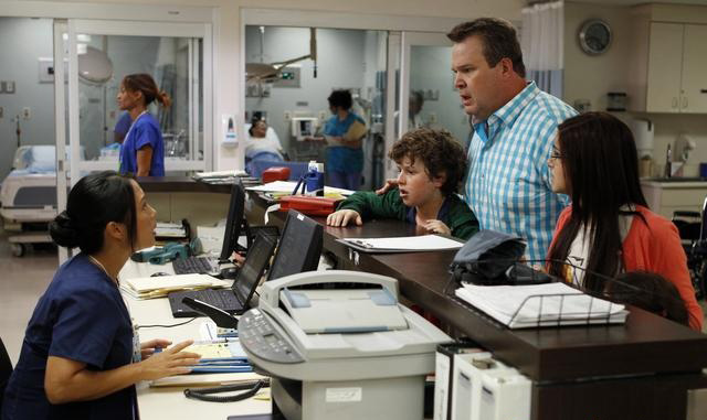 Modern Family : Bild Ariel Winter, Nolan Gould, Eric Stonestreet