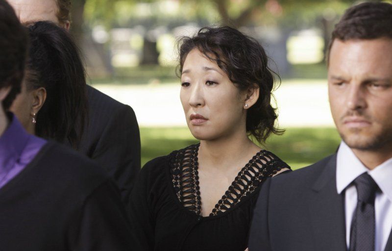 Bild Sandra Oh, Justin Chambers (I)