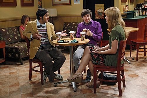 The Big Bang Theory : Bild Simon Helberg, Kunal Nayyar, Katie Leclerc
