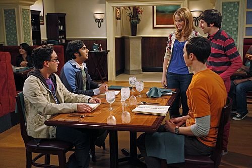 The Big Bang Theory : Bild Katie Leclerc, Simon Helberg, Jim Parsons, Johnny Galecki, Kunal Nayyar