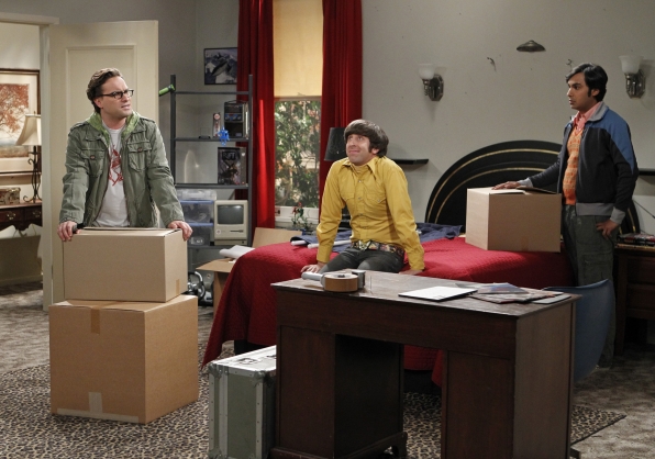The Big Bang Theory : Bild Johnny Galecki, Simon Helberg, Kunal Nayyar