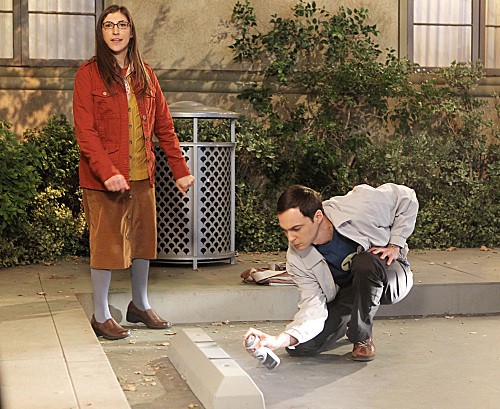 The Big Bang Theory : Bild Jim Parsons, Mayim Bialik