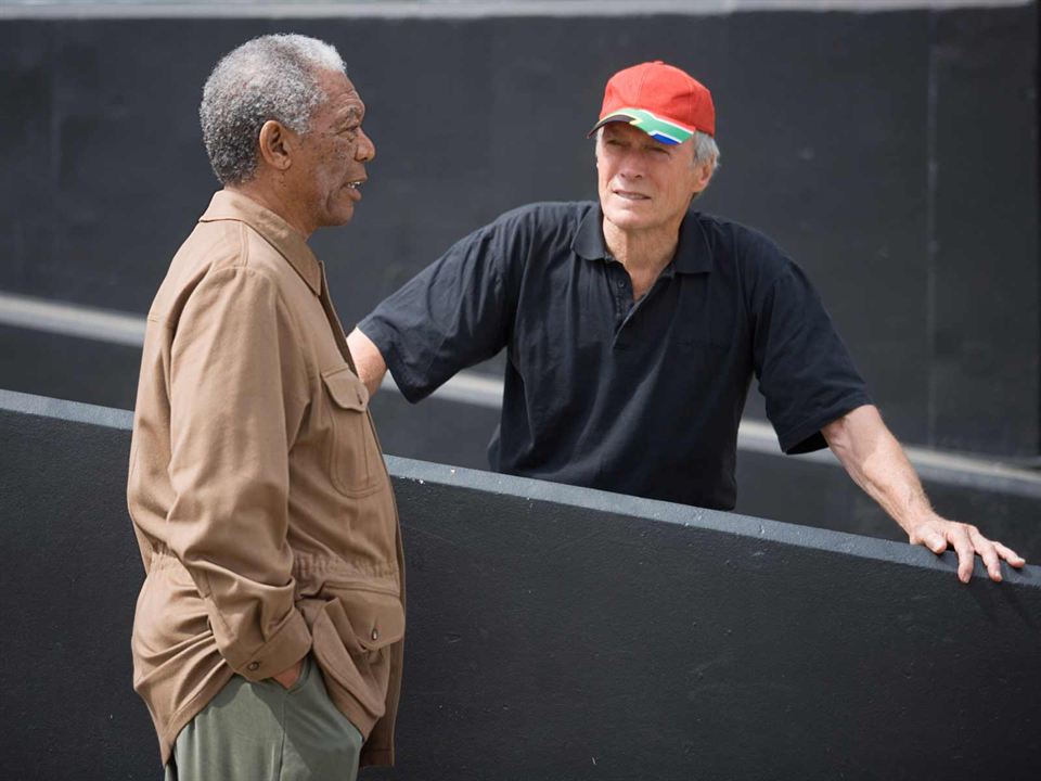 Invictus - Unbezwungen : Bild Morgan Freeman, Clint Eastwood