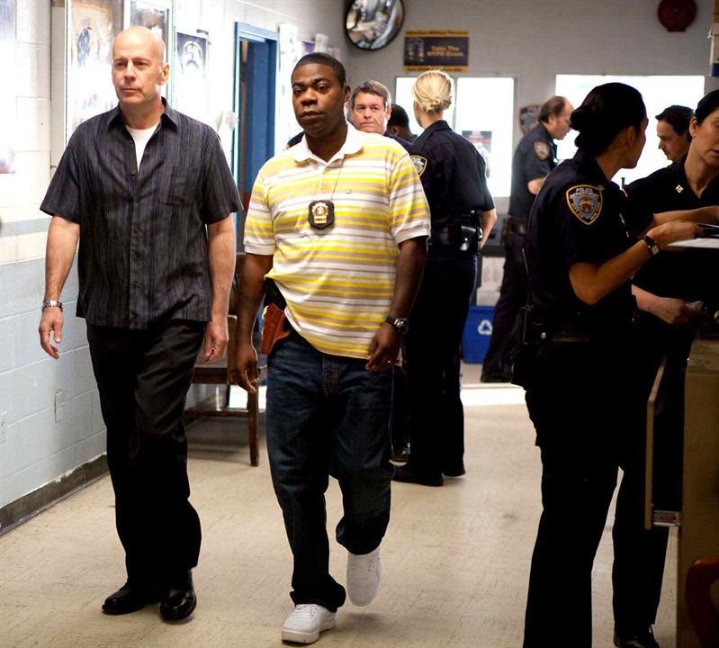 Cop Out - Geladen und entsichert : Bild Kevin Smith, Bruce Willis, Tracy Morgan