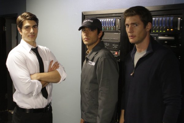 Bild Brandon Routh, Zachary Levi, Ryan McPartlin