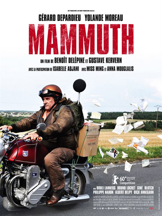 Mammuth : Kinoposter Benoît Delépine