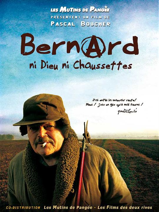 Bernard ni dieu ni chaussettes : Kinoposter