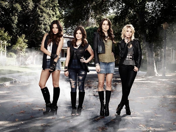 Bild Lucy Hale, Ashley Benson, Troian Bellisario, Shay Mitchell