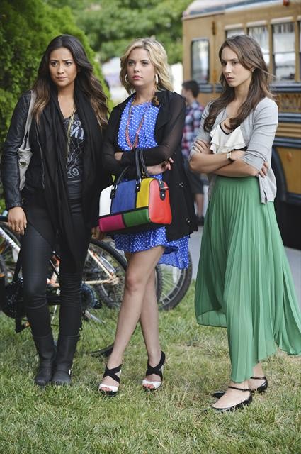 Pretty Little Liars : Bild Ashley Benson, Troian Bellisario, Shay Mitchell