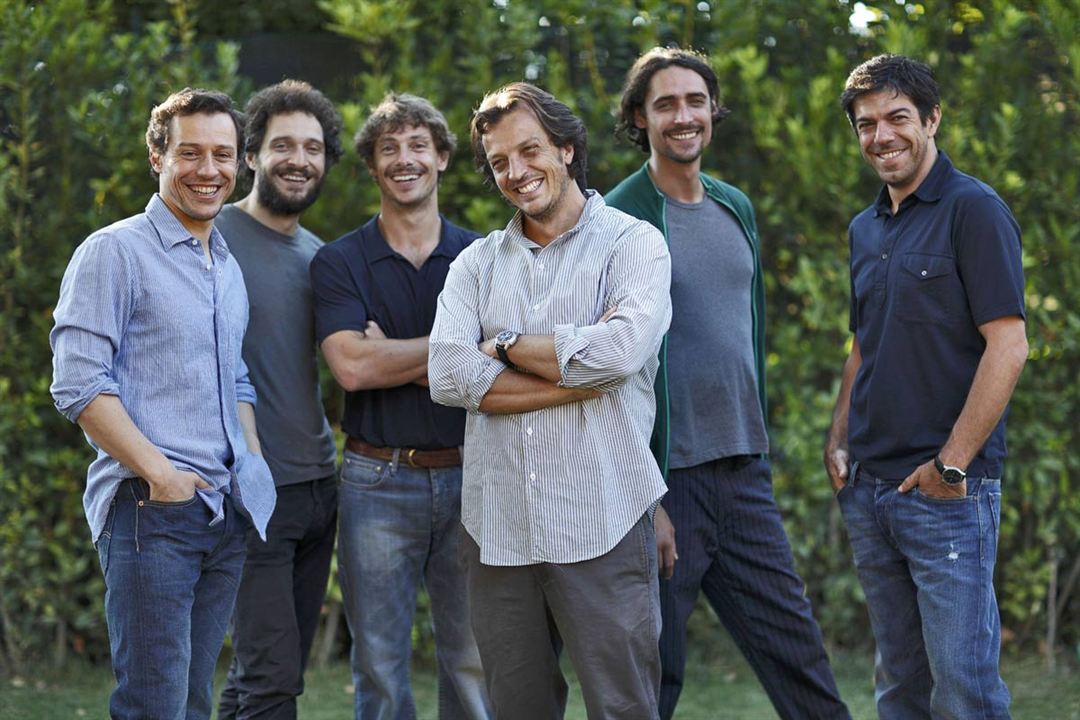 Kiss Me Again : Bild Adriano Giannini, Claudio Santamaria, Giorgio Pasotti, Marco Cocci, Pierfrancesco Favino