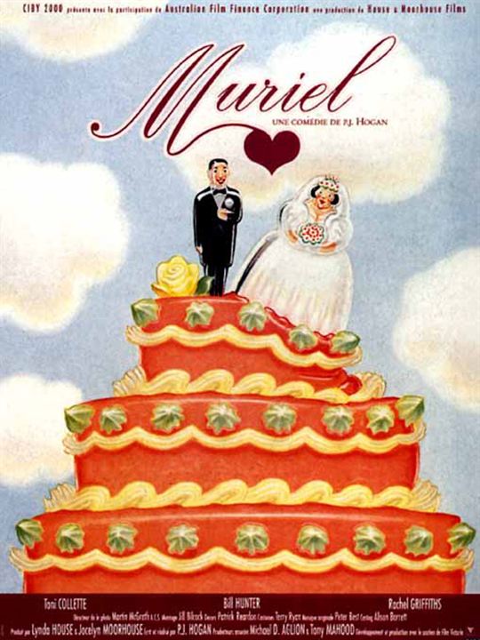 Muriels Hochzeit : Kinoposter