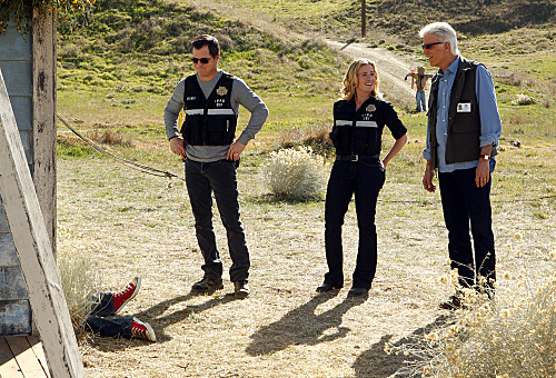 CSI: Den Tätern auf der Spur : Bild Ted Danson, George Eads, Elisabeth Shue