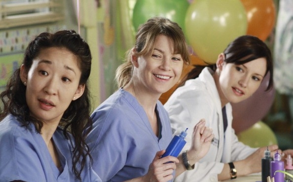 Grey's Anatomy - Die jungen Ärzte : Bild Chyler Leigh, Sandra Oh, Ellen Pompeo