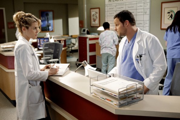 Grey's Anatomy - Die jungen Ärzte : Bild Rachael Taylor, Justin Chambers (I)