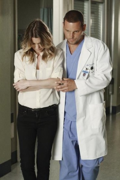 Grey's Anatomy - Die jungen Ärzte : Bild Ellen Pompeo, Justin Chambers (I)