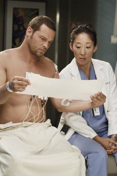 Grey's Anatomy - Die jungen Ärzte : Bild Sandra Oh, Justin Chambers (I)