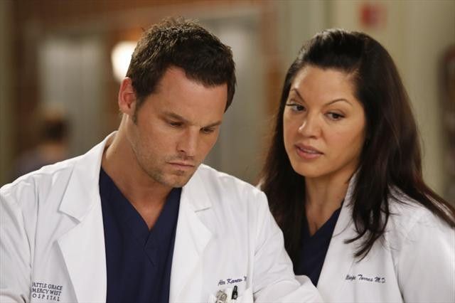 Grey's Anatomy - Die jungen Ärzte : Kinoposter Sara Ramirez, Justin Chambers (I)