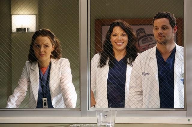 Grey's Anatomy - Die jungen Ärzte : Bild Justin Chambers (I), Sara Ramirez, Camilla Luddington