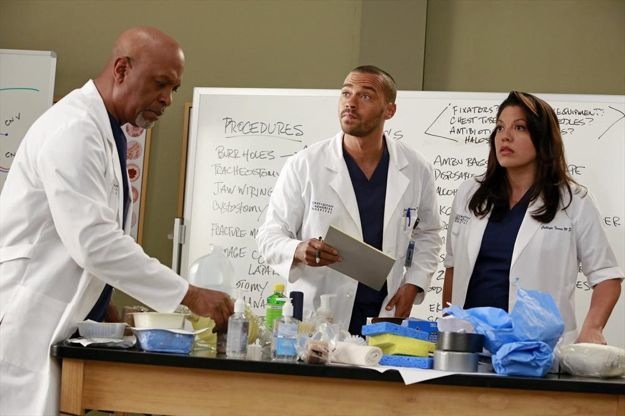 Grey's Anatomy - Die jungen Ärzte : Bild Sara Ramirez, Jesse Williams, James Pickens Jr.