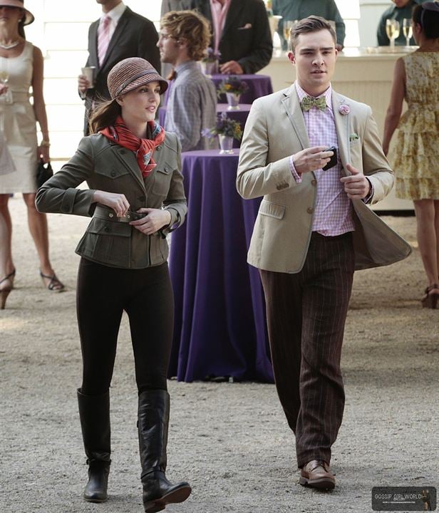 Gossip Girl : Bild Leighton Meester, Ed Westwick