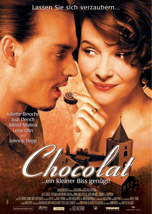 Chocolat... ein kleiner Biss genügt : Kinoposter