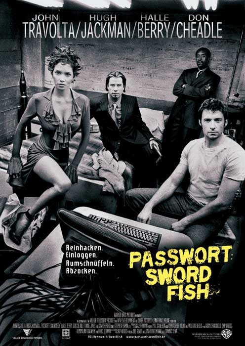 Passwort: Swordfish : Kinoposter