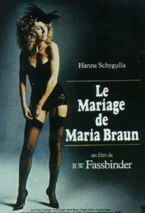 Die Ehe der Maria Braun : Kinoposter