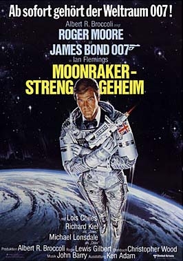 James Bond 007 - Moonraker : Kinoposter