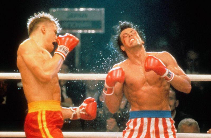 Rocky IV - Der Kampf des Jahrhunderts : Bild Sylvester Stallone, Dolph Lundgren