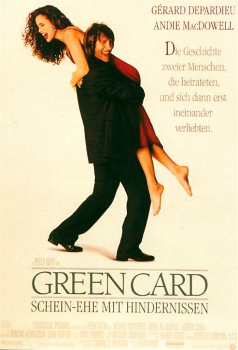 Green Card : Kinoposter