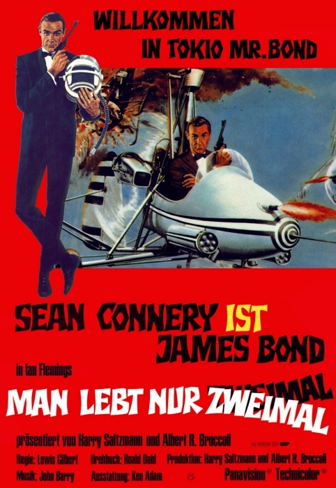 James Bond 007 - Man lebt nur zweimal : Kinoposter