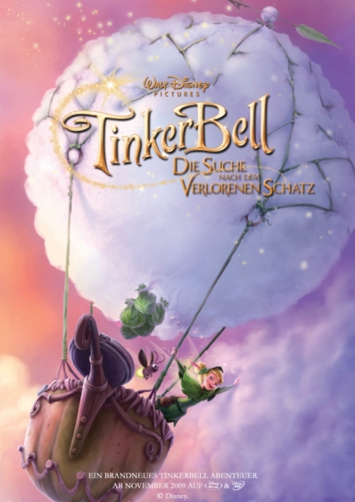 TinkerBell - Die Suche nach dem verlorenen Schatz : Kinoposter