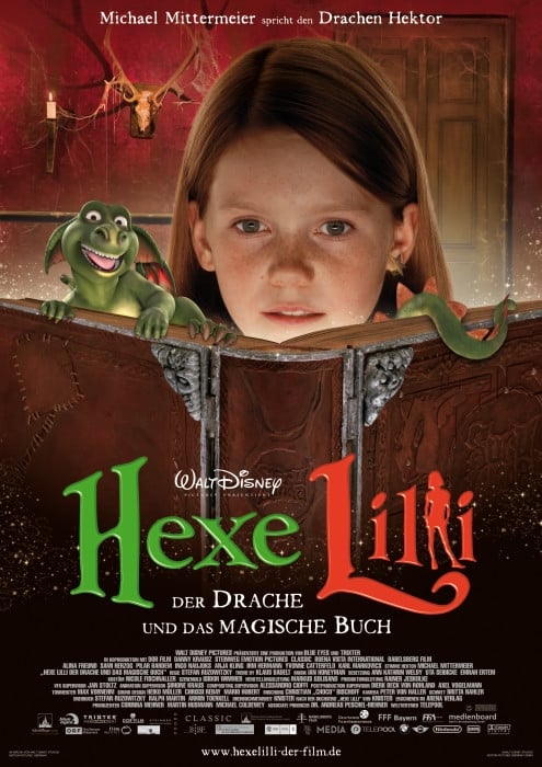 Hexe Lilli - Der Drache und das magische Buch : Kinoposter