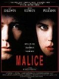 Malice : Kinoposter