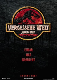 Vergessene Welt - Jurassic Park : Kinoposter