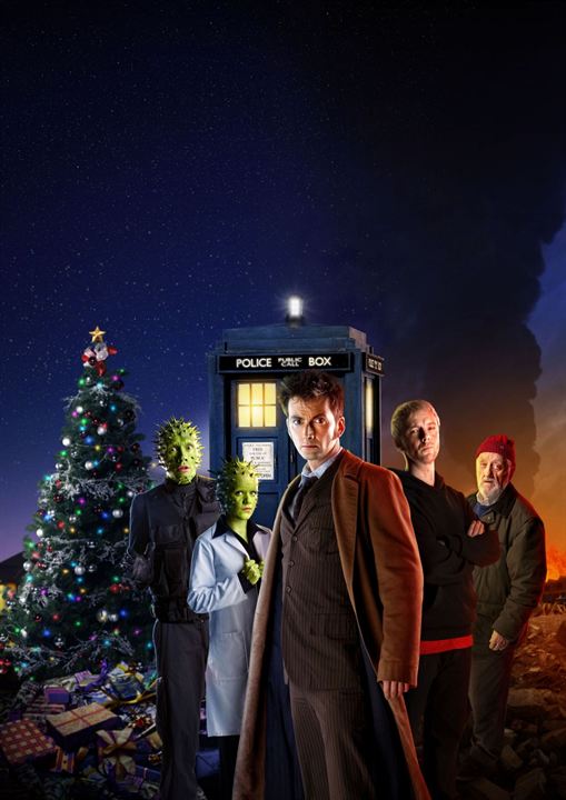 Doctor Who (2005) : Bild David Tennant, John Simm, Bernard Cribbins
