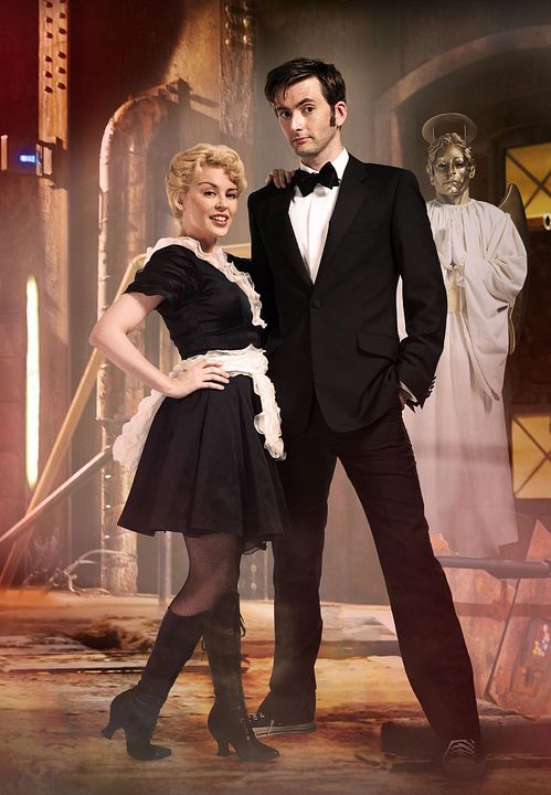 Doctor Who (2005) : Bild Kylie Minogue, David Tennant