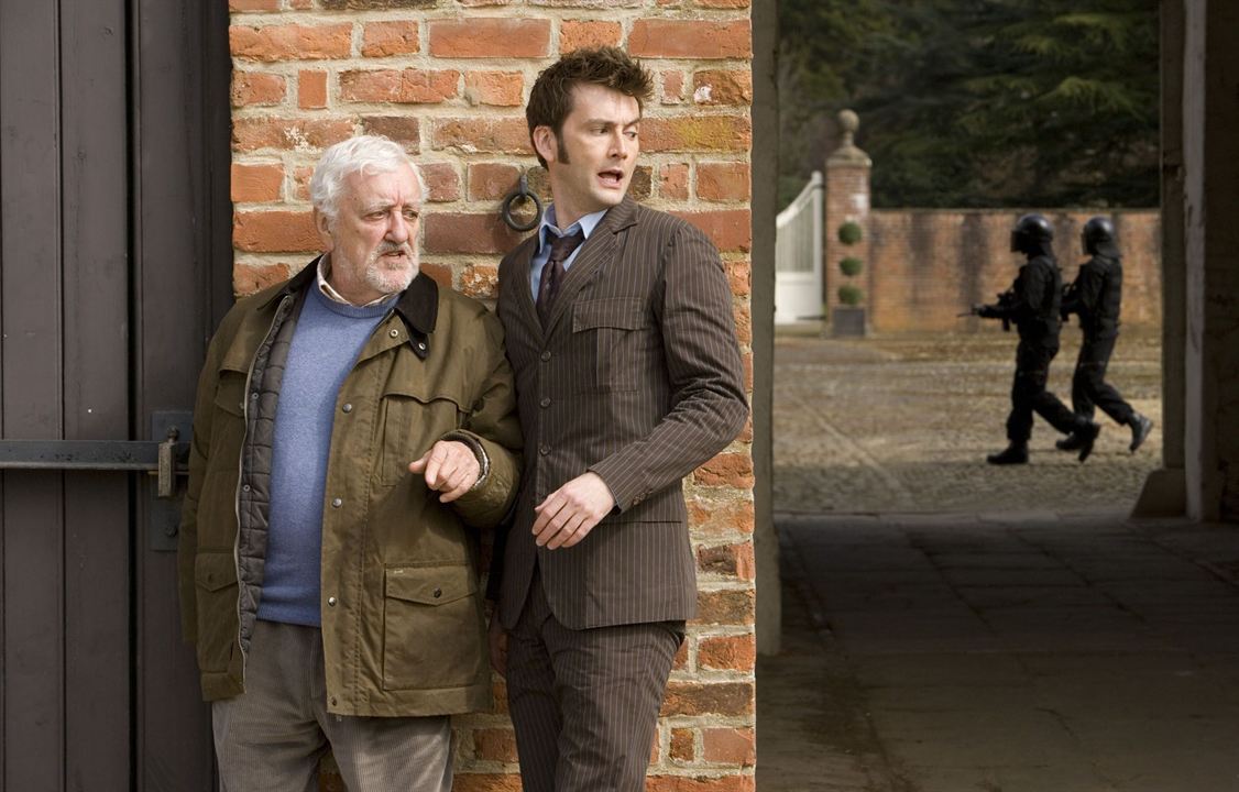 Doctor Who (2005) : Bild David Tennant, Bernard Cribbins