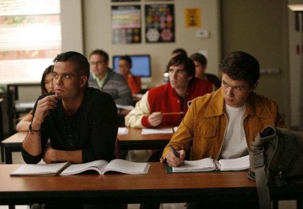 Glee : Bild Damian McGinty, Mark Salling