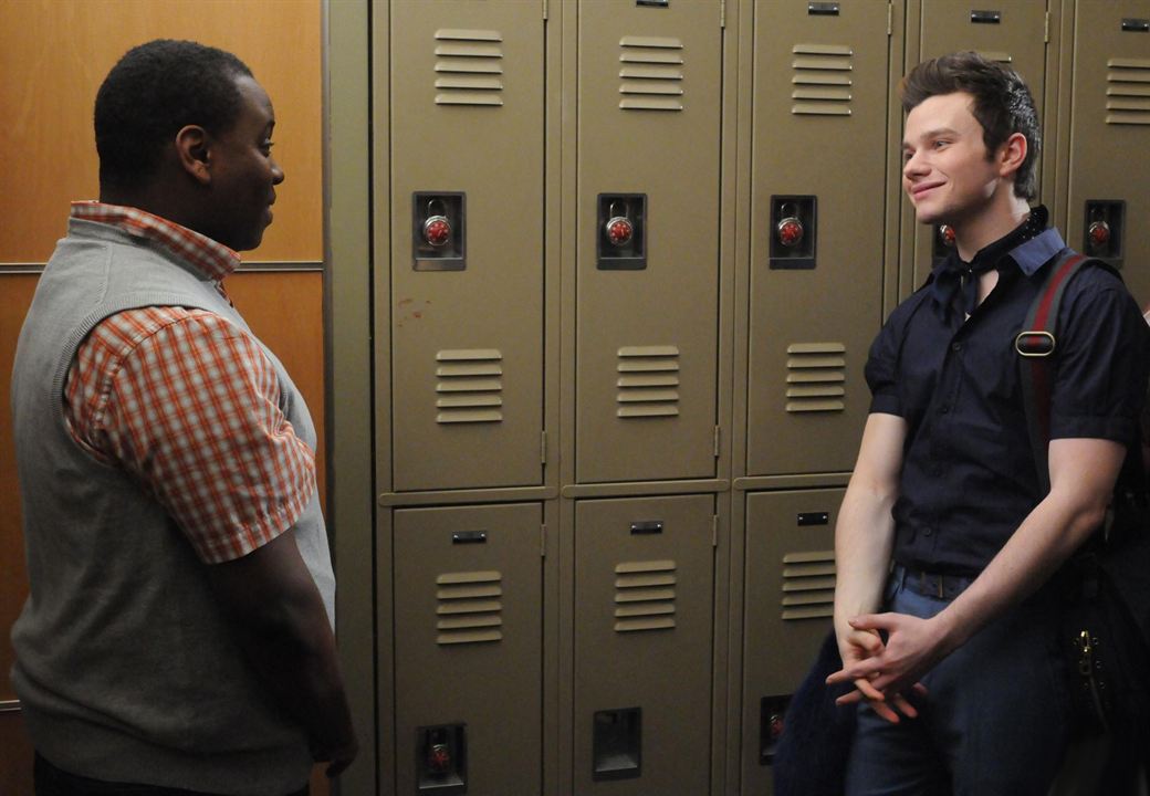 Glee : Bild Chris Colfer, Alex Newell