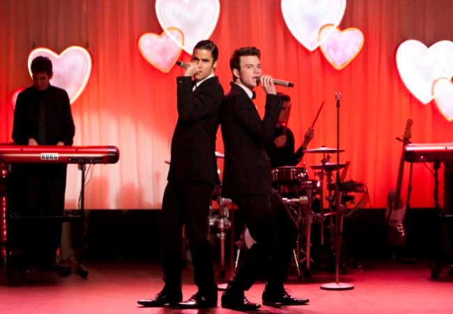 Glee : Bild Chris Colfer, Darren Criss