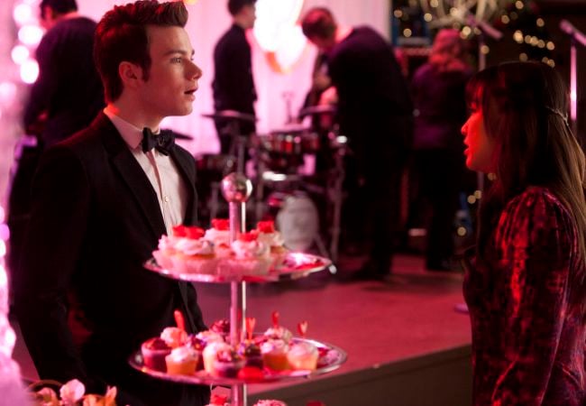 Glee : Bild Jenna Ushkowitz, Chris Colfer