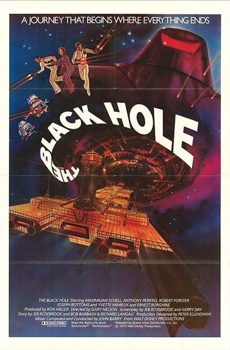 Das schwarze Loch : Kinoposter