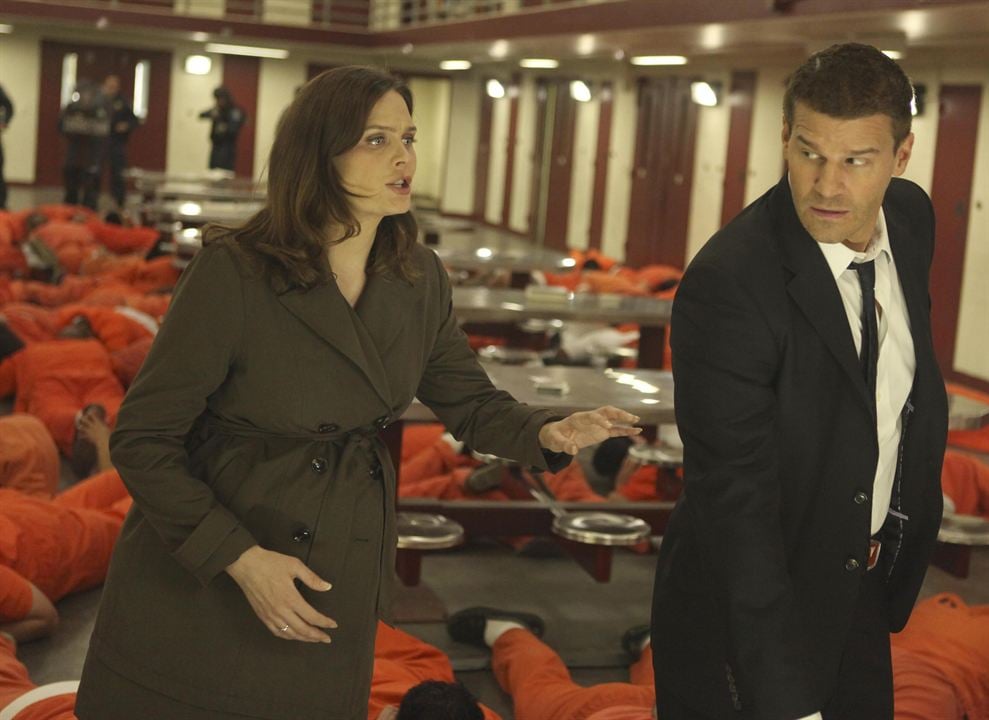 Bones - Die Knochenjägerin : Bild David Boreanaz, Emily Deschanel