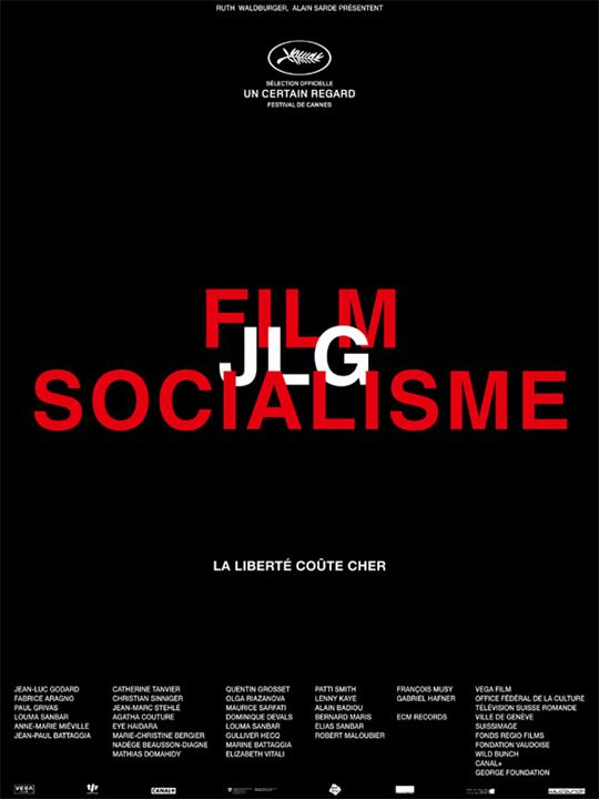 Socialisme : Kinoposter Jean-Luc Godard